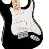 Squier 037-8002-506 Aff Strat MN WPG BLK